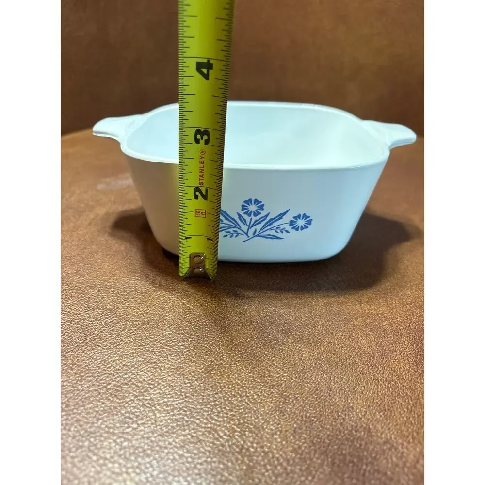 Corning Ware Blue Cornflower P-43-B 2 3/4 Cup Casserole Dish No Lid